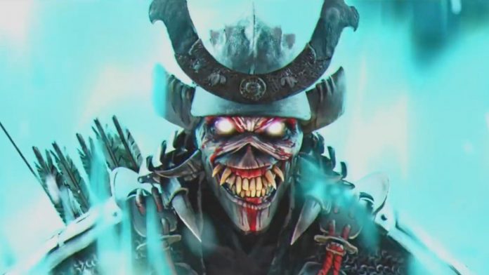 Watch the animated video for The Writing On The Wall as Iron Maiden's Eddie is reborn as a bloodthirsty samurai

