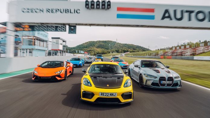 Speed Week 2022: nine performance cars battle it out on track